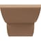 Ekena Millwork 11"W x 22"D x 11"H Wide Crestline Rough Cedar Woodgrain TimberThane Corbel, Primed Tan CORUR11X22X11CRERCPR - alternate 6